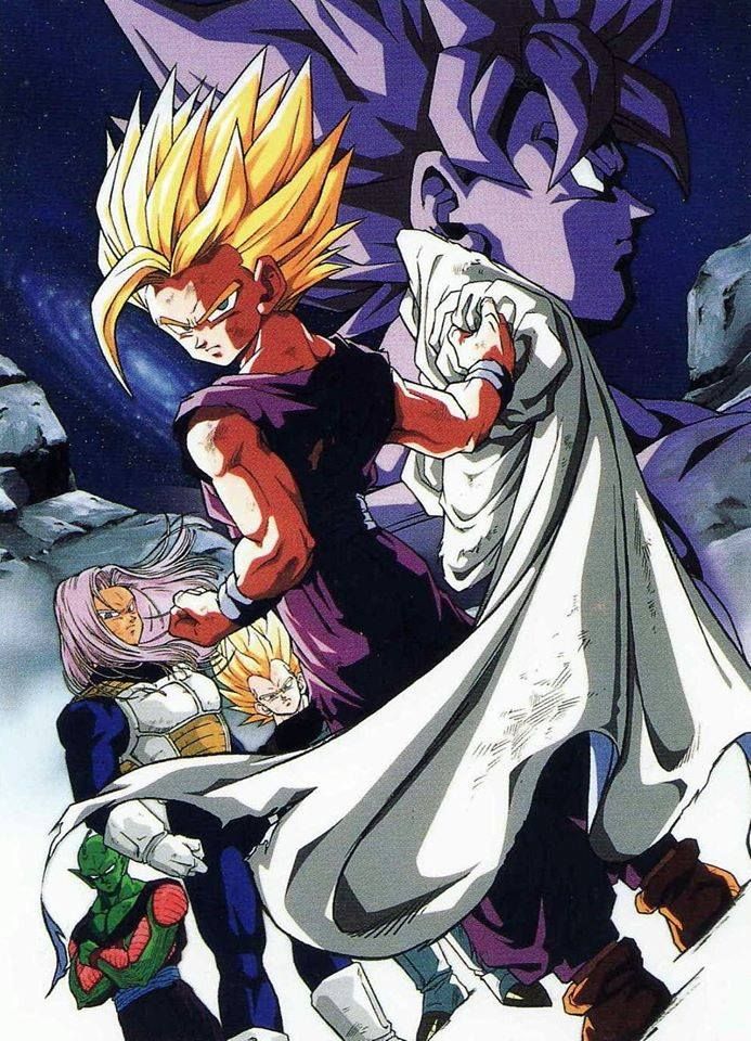 Official promo art for the Cell Saga. : r/dbz