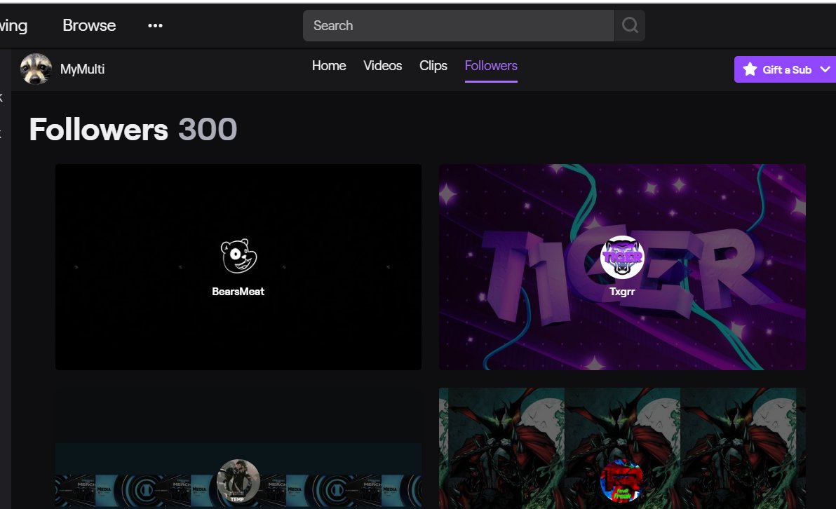 HitMulti's tweet photo. Reached 300 Followers on Twitch. Thank you guys so much!
Here's my twitch if you haven't followed already.
https://t.co/zMO7UYwX7R
#DareMulti
#DareToAchieve https://t.co/9ITf7P9Hii