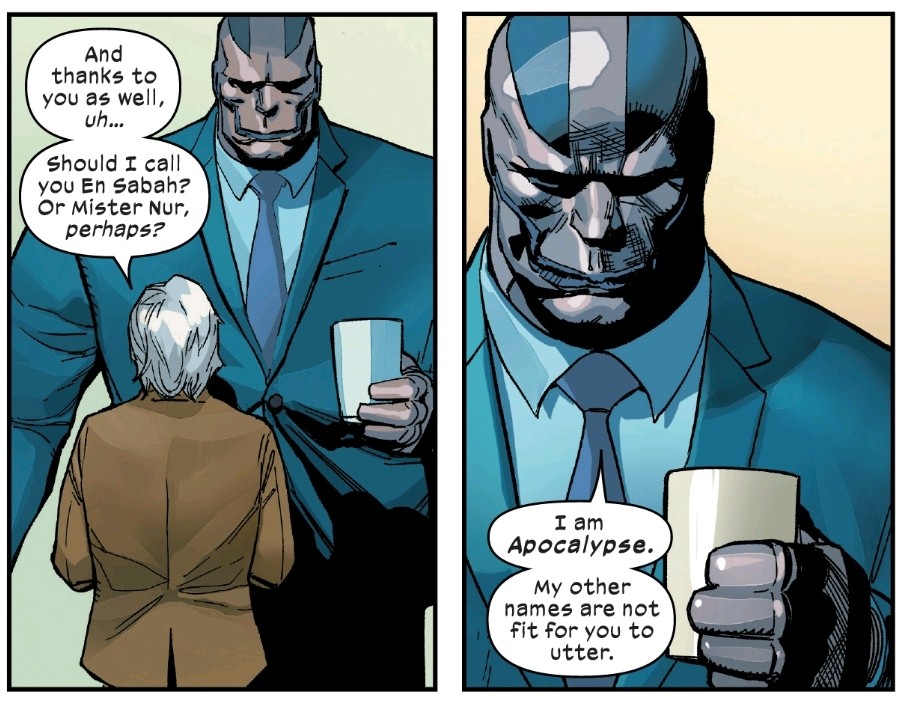 Nobbon X Men 4 でうけたシーンその１ 財界人 エン サバさんとお呼びすれば良いですか それともmr ヌール アポカリプス アポカリプスと呼ぶのだ T Co K2uxrgtkce Twitter