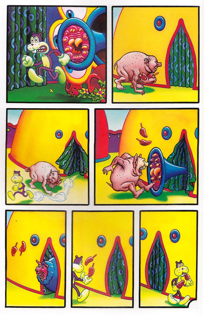 The Frank Book by Jim Woodring - I love this book even if I can't always tell what it means. It's weird and trippy and so so fun to read.