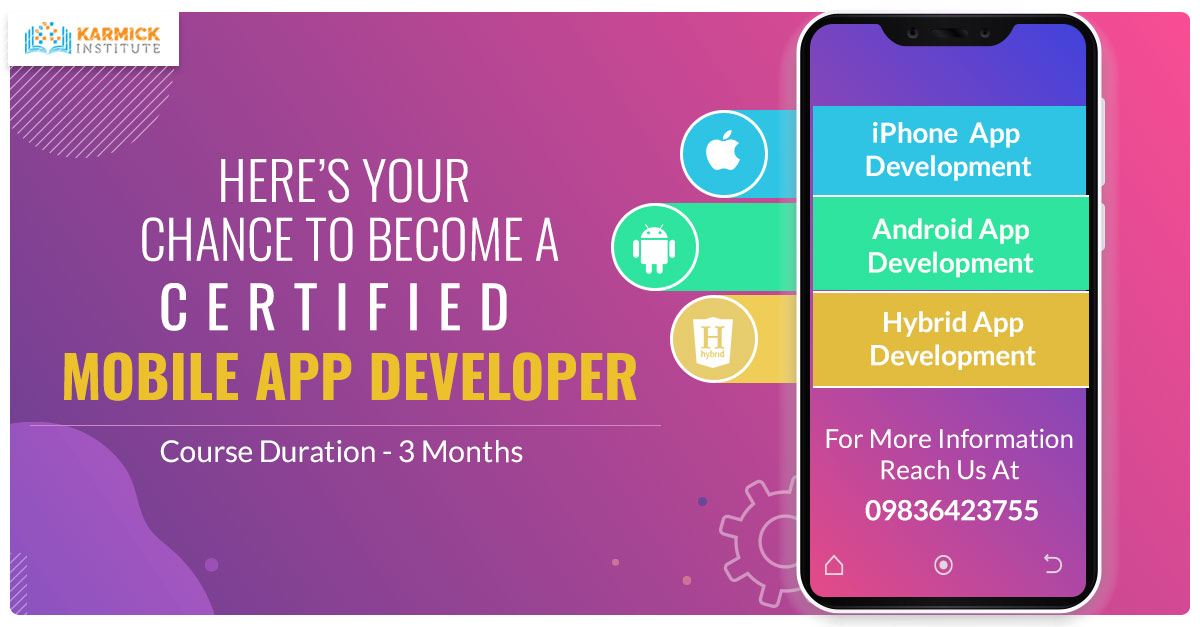 KarmickInst's tweet image. Do you know young smartphone users are spending more than 3 hours daily on mobile apps? Yes, you may be one of them! If you are curious about how these apps are build, join us and become a certified mobile app developer. tinyurl.com/kvurblw 

#Mobileappdevelopmentcourse