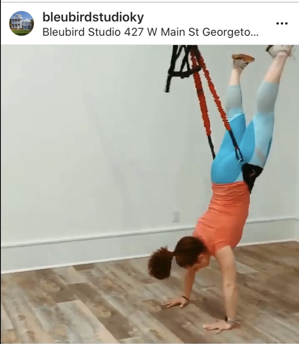 StudioBleubird's tweet photo. Bungee Fitness @StudioBleubird every Wed 5:30pm sign up w the #mindbody app or online https://t.co/sSmOF9MRlm #4dpro #aerobics #GetFITnLEAN https://t.co/HqzFLDU1OE