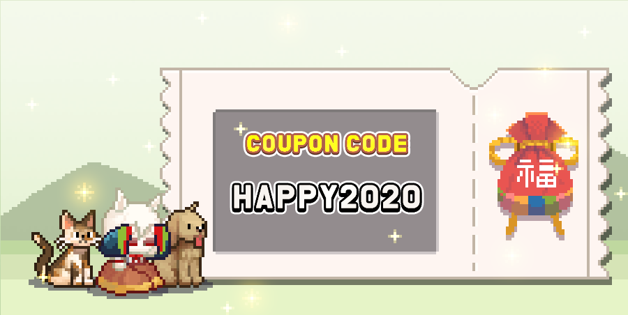 CatLabStudio's tweet photo. 📌Please check the coupon for January.

🎁coupon code >> HAPPY2020

Enter the coupon code and get gems.

Happy new year!

#요리왕쿠킹 #CookingQuest 
#料理王 #クッキング #coupon https://t.co/u4fg7ceurR