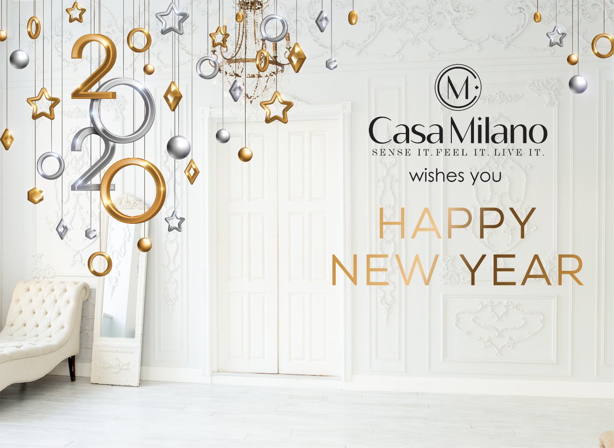 Casa Milano wishes you and your Family A Happy and Prosperous New Year.

#casamilanouae #casamilano #luxuriouslifestyle #luxury #bathroomdesign #dubaiinteriors #bathroomstyling #interiordesign #uaedesign #newyear2020 #newyearseve