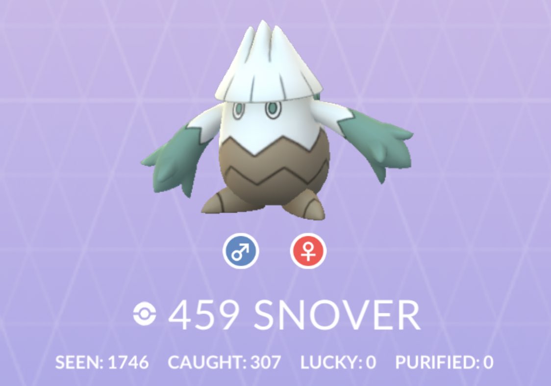 PoGoMaster12's tweet photo. The one that got away - on both accounts too - 1000+ checks each...#cry 🥶🥶🥶😭🤧💔
—
#pokemongo #pokemongoholiday2019 #shinysnover #shinycheck #shinyhunt #frozenhunter🥶 https://t.co/IKmwLdT8Jw