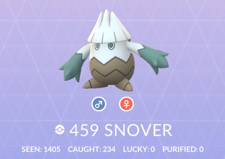PoGoMaster12's tweet photo. The one that got away - on both accounts too - 1000+ checks each...#cry 🥶🥶🥶😭🤧💔
—
#pokemongo #pokemongoholiday2019 #shinysnover #shinycheck #shinyhunt #frozenhunter🥶 https://t.co/IKmwLdT8Jw