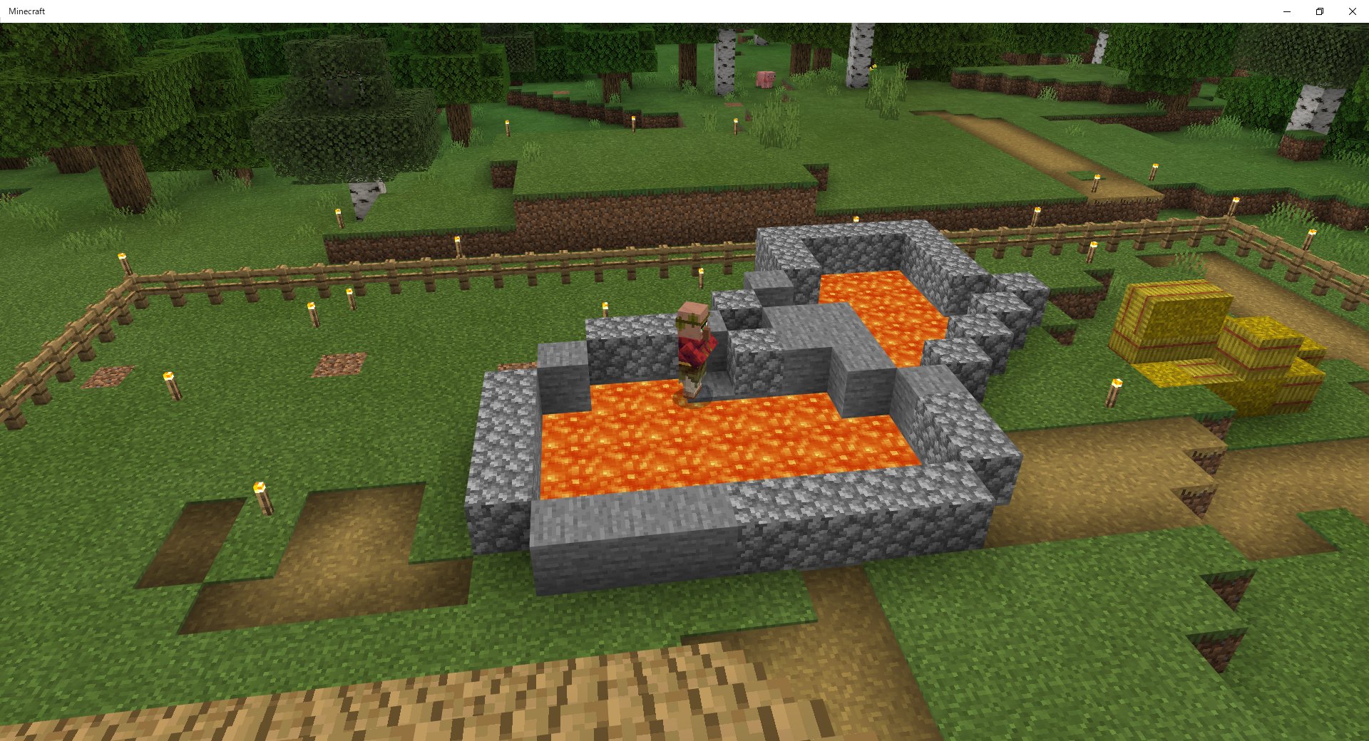 稜 マインクラフト 統合版 おっちゃん マグマ危機一髪 の巻 第4拠点 エンド要塞村 の整地中に発見 おっちゃん 間違ってもマグマに落ちんでくれよぉぉ マインクラフト マイクラ Minecraft T Co Wfxswnrvuj Twitter