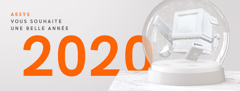 A5sys's tweet photo. 🧡Toute l'équipe #A5sys vous souhaite une belle année 2020 ! ✨✨ https://t.co/z3cMhpQKDP
