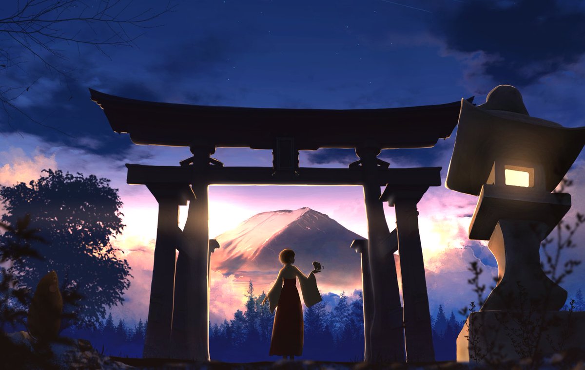 Adsuger En Twitter 去年と今年の正月イラストの比較 下手くそなりに少しは上達のしたのかなと思います