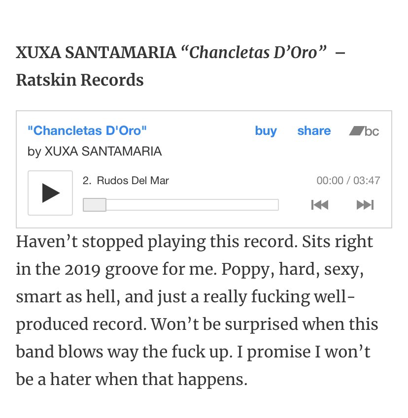 XuxaSantamaria's tweet photo. Thx @branpos &amp; #decaycast !! 😇🌙💖 @RatskinRecords 🥳🥳 https://t.co/LyoaHplh9w