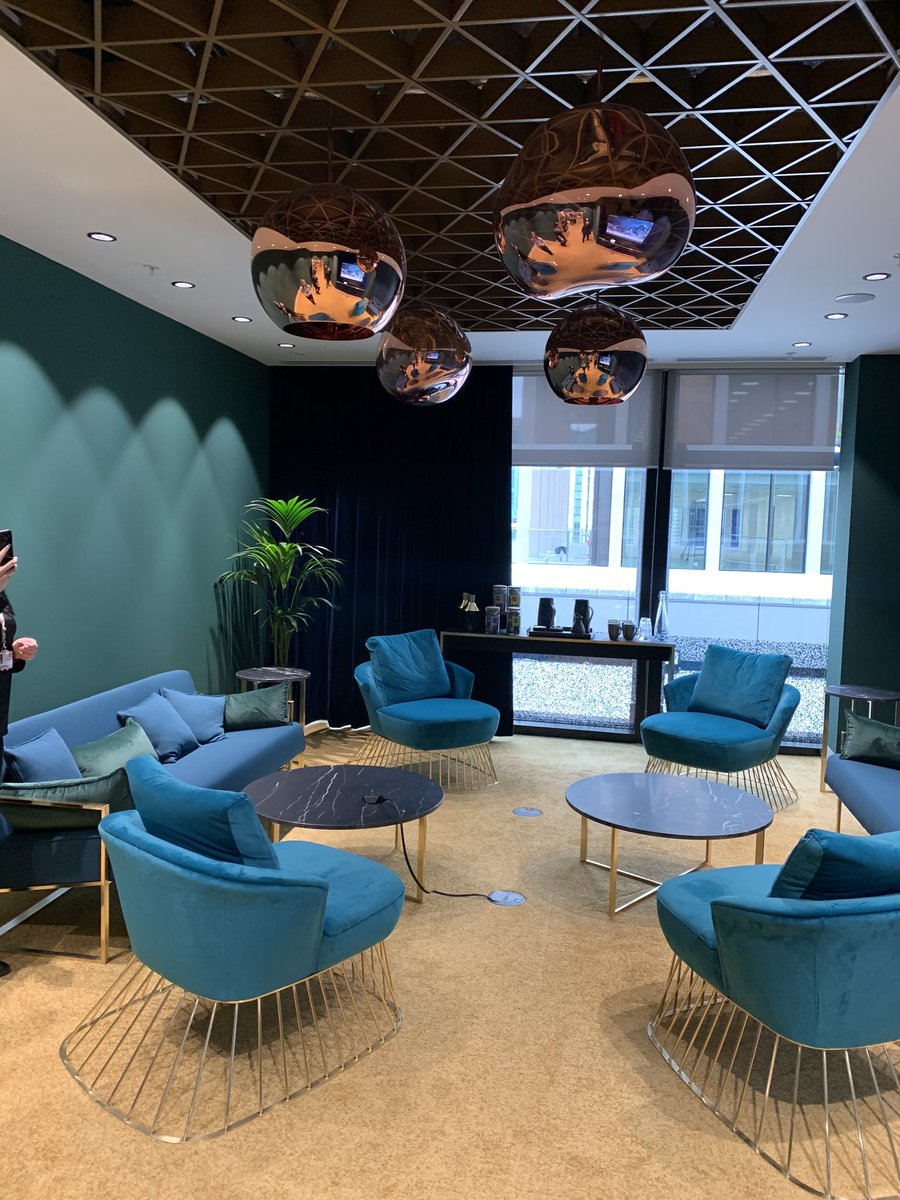 New Year means new office! Amazing start to 2020 at @PwC_Midlands in our brand new office at #OneChamberlainSquare! Secret rooms, dark rooms, a wellness centre, hackable spaces and standing desks to name a few! #agileworking and #innovation at its finest! Oh and the view!!