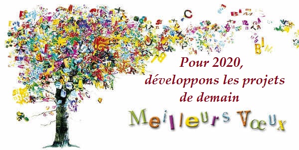 Nous vous souhaitons une belle année 2020
#projets
#réussite
#insertion