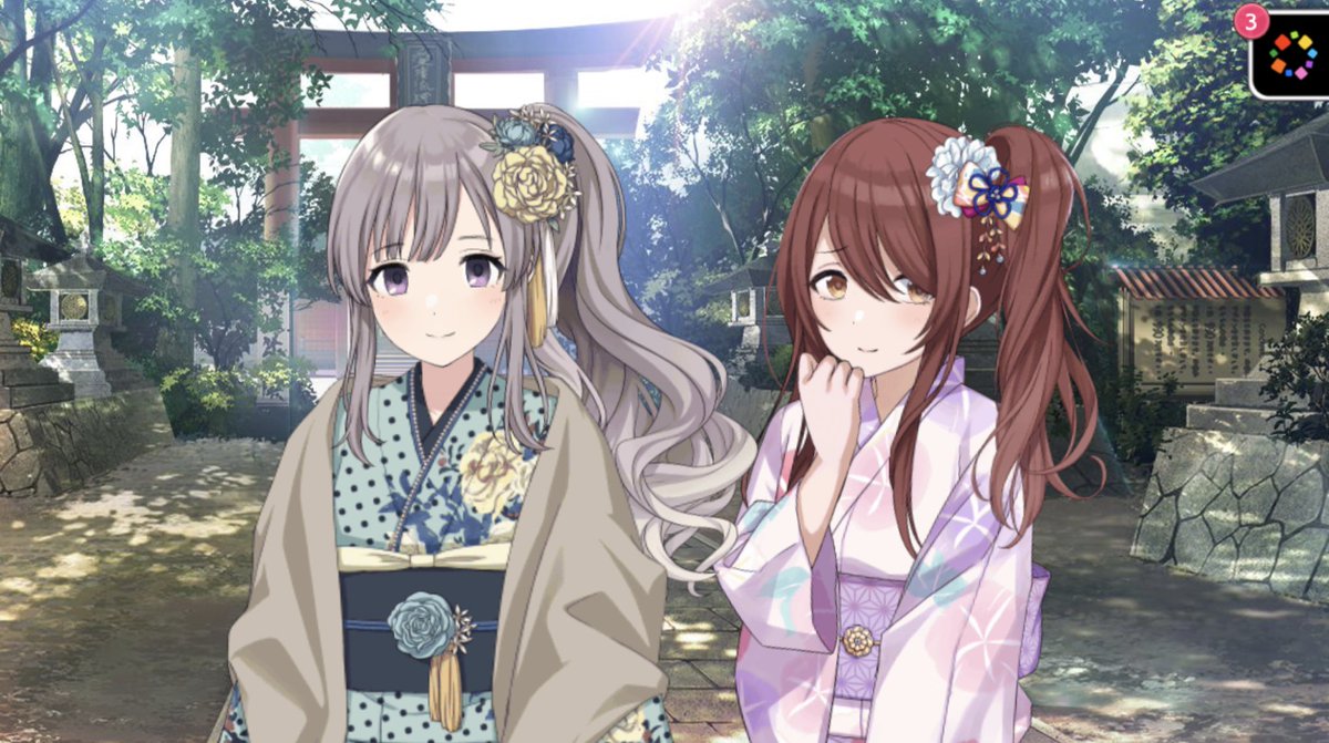 マヨヒガの黒猫 Ver9 28 على تويتر きりてん初詣デートだ と言うには甜花ちゃんの格好が凄く寒そう 髪型お揃いじゃん 付き合ってるじゃん この後色々あって甜花ちゃんが 幽谷さん じゃなくて 霧子ちゃん って呼ぶようになるじゃん