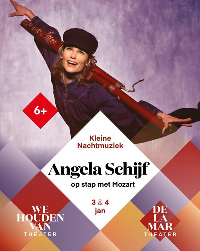 impliceren Slink Hinder Angela Schijf on Twitter: "Amsterdam @delamar 3 &amp; 4 januari  Neuwjaarsconcert nieuwe stijl! Voor iedereen vanaf 6 jaar #Mozart  #combiconcert #muziektheater #familievoorstelling KLEINE NACHTMUZIEK  https://t.co/EtxczuRb41 https://t.co/BFBEh2tHKp ...