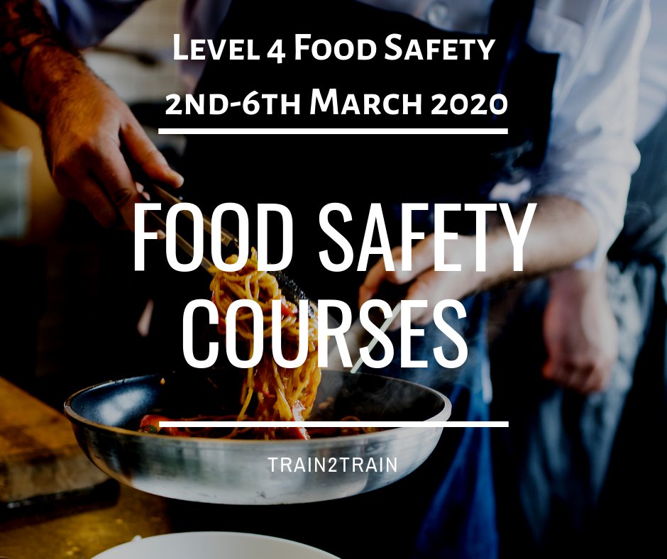 Effectively managing food safety is key within the catering, retail and manufacturing environments. Why not get 2020 off to a flying start by ensuring your supervisors and managers attend one of our courses! #foodsafety #wakefield #improvingfoodsafetyculture
