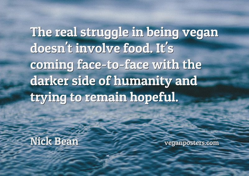 veganposters's tweet photo. #nickbean said this. Please share if it motivated you! https://t.co/WfMN3QBMdO