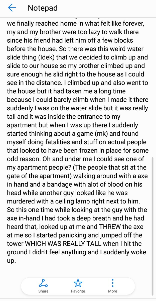 lethal_no's tweet image. This is a long ass nightmare I just had ugh this was so disturbing.