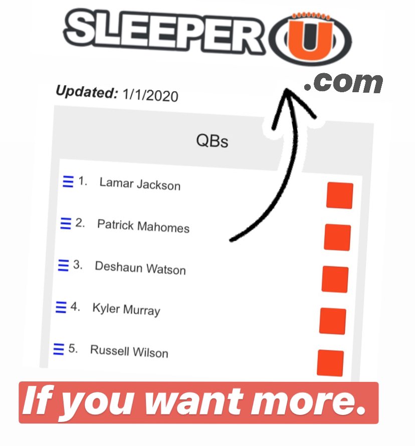 worldofsmitty's tweet image. I mean, if you’re into that kinda thing #2020rankings #fantasyrankings #fantasyqbs #qbrankings