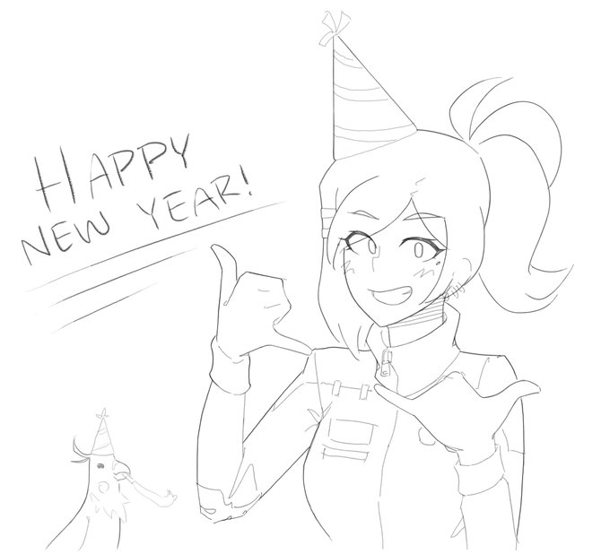 first drawing of the decade couldn't be anyone else ?? 