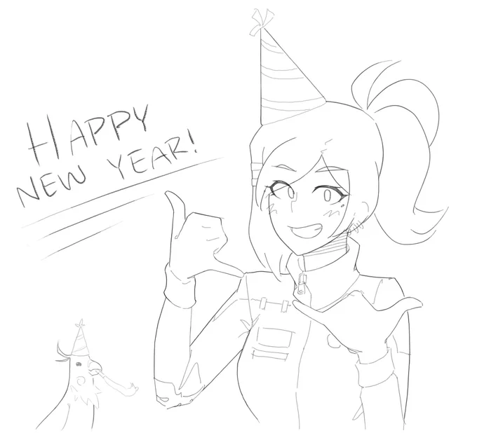 first drawing of the decade couldn't be anyone else ?? 
