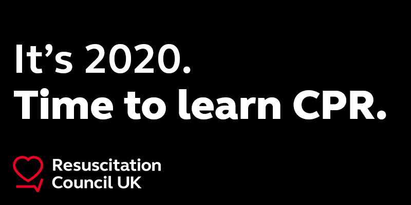ResusCouncilUK's tweet photo. This year, make it your resolution to learn how to perform CPR - and if you have the skill already, get your loved ones to learn - between you, lives could be saved. https://t.co/J65xkotzb4