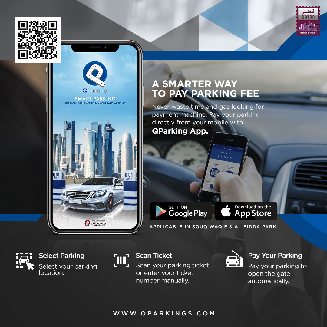 QParkings's tweet photo. GET Q-PARKING APP NOW!

Q-Parking is an innovative solution lets you easily pay for parking right from your mobile device using your bill/balance. 

Send your ticket number to 922229
Or Download App NOW!
App Store: https://t.co/ZaQC5sDrzU
Google Play: https://t.co/OgZCtZZ0T1 https://t.co/sGXEU6h2Wy