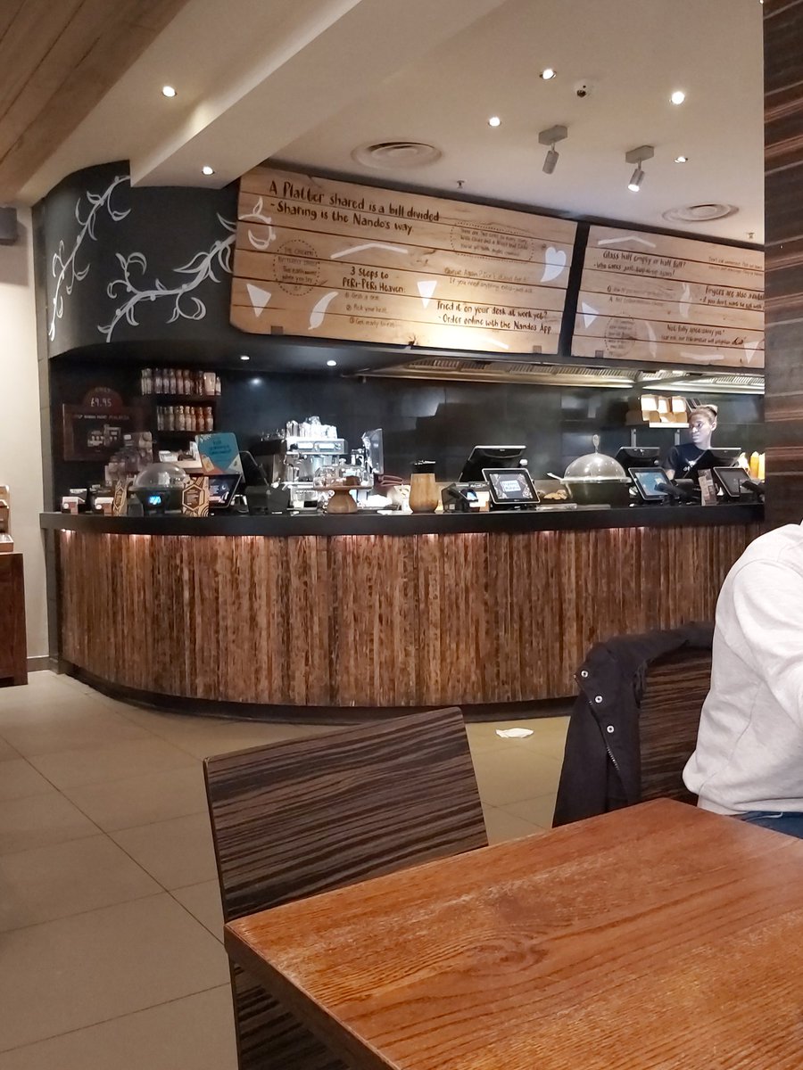 Flakey_Phil's tweet photo. Everywhere I go, I see #stories

I took this picture when I went to eat spicy food after the London weather dealt with me. 

There's something beautiful about the Nando's brand (they have a persona called Barcelos which is the name of their peri-peri chicken).(contd) https://t.co/OwdmA5hJu3