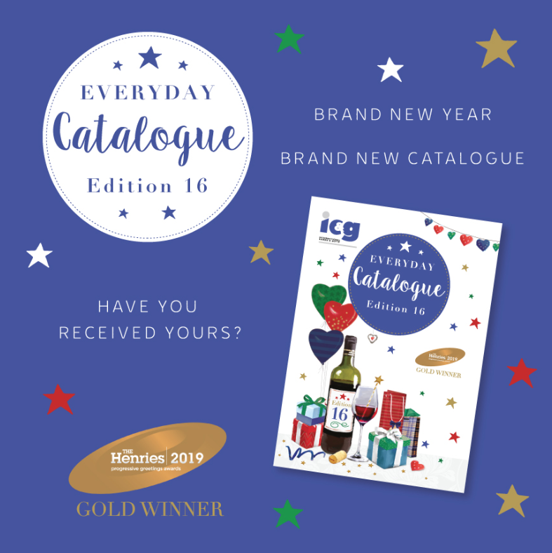 Happy New Year to you all! A brand new year, and a brand new catalogue...