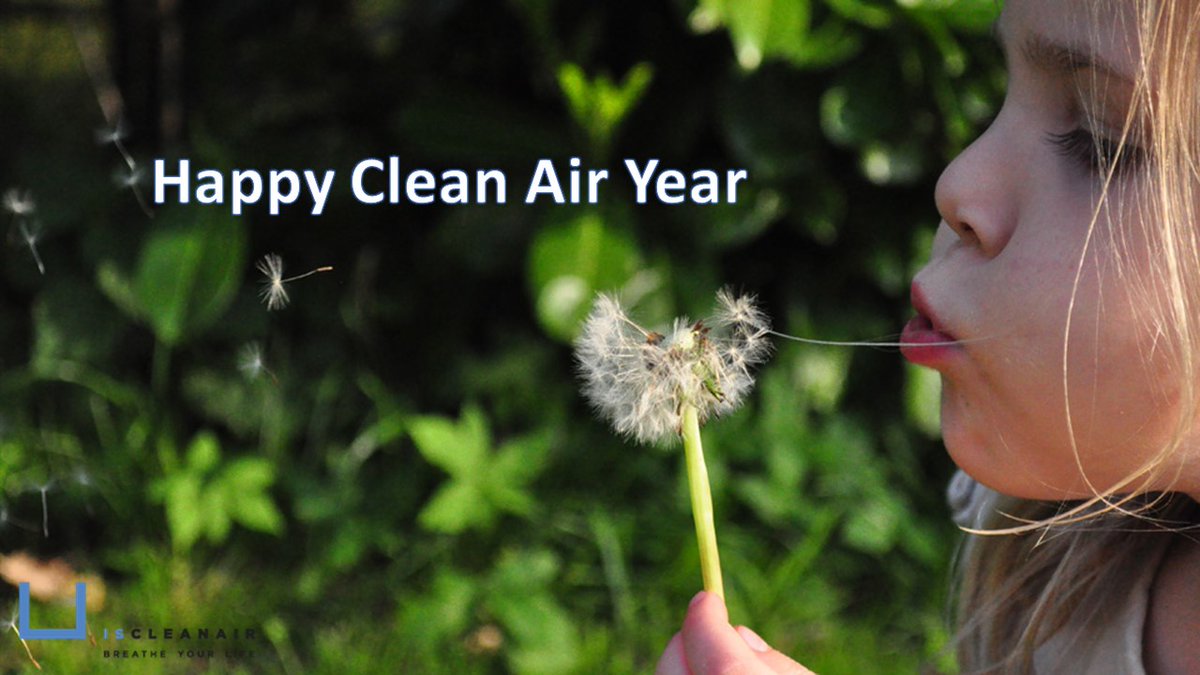 IsCleanAir's tweet photo. We wish you a Clean Air Year!!!!! #CleanAir #AirPollution #air #environment #greentech #iscleanair #apatechnology https://t.co/ia8mwm7f8I