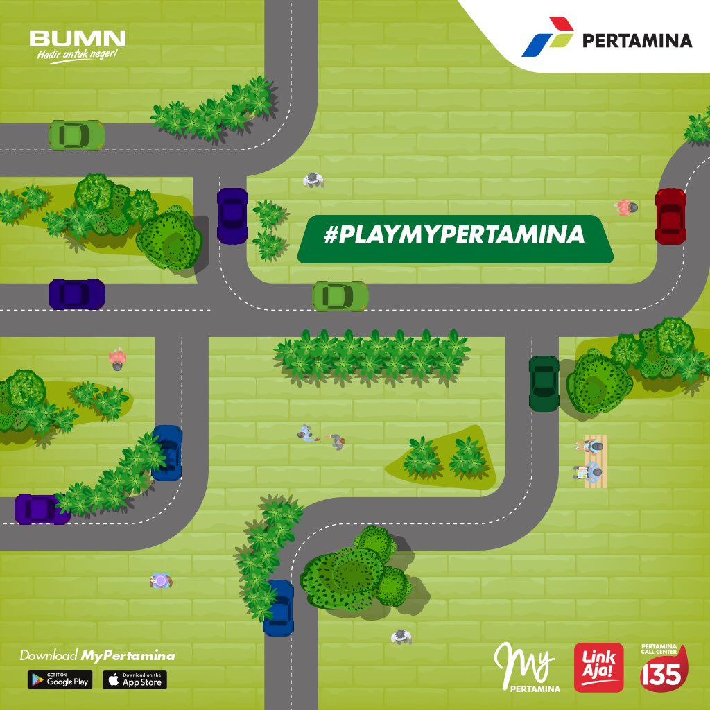 MyPertaminaID's tweet photo. Ikutan quiz #PlayMyPertamina dan menangkan hadiahnya! Ada berapa banyak mobil berwarna biru pada gambar tersebut!
.
Tulis jawaban kamu di link ini ya https://t.co/ixibGttkPo cantumkan hashtag #PlayMyPertamina dan tag 2 teman kamu
.
#MyPertamina #Call135 #Pertamina135 #linkAja https://t.co/tcYTvbRBYs