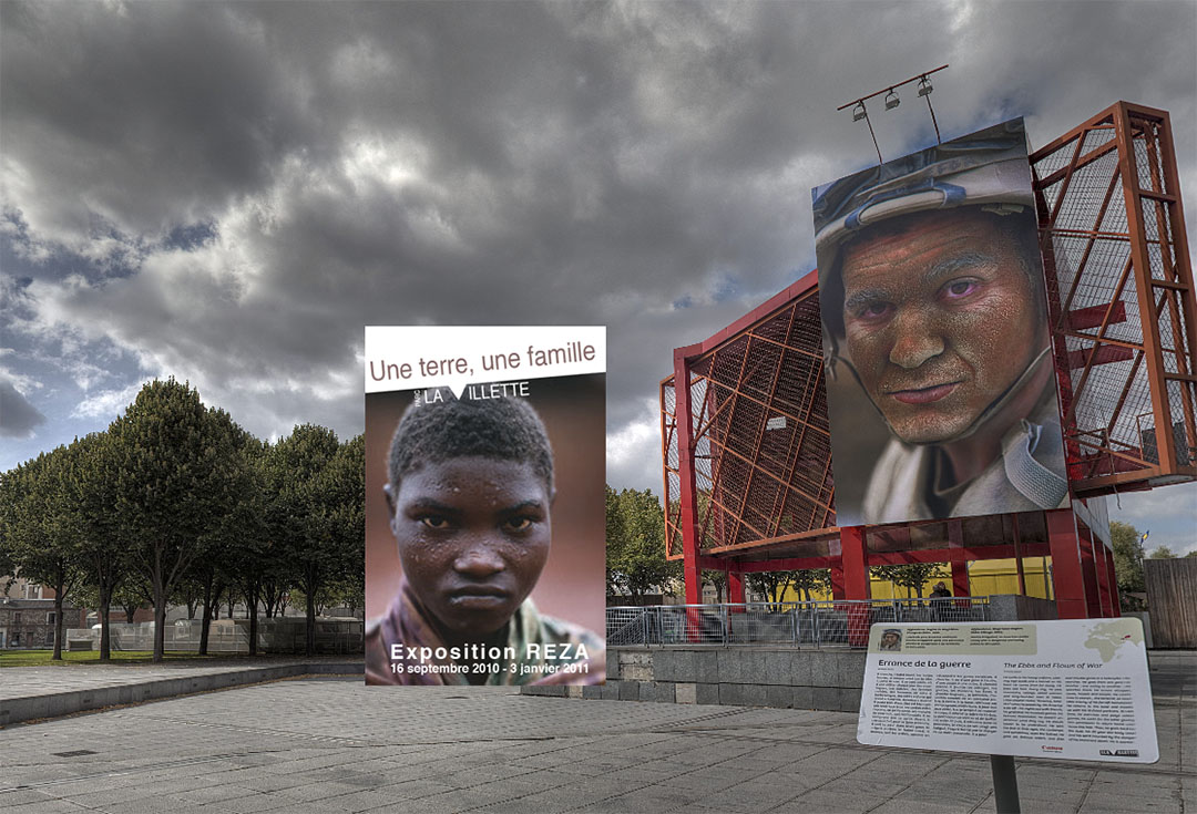 webistan_crea's tweet photo. Il était une fois Une Terre, Une Famille à @LaVillette en 2010 / 2011. Cette exposition de @REZAphotography  mise en place par Webistan Creative telle une chasse au trésor, permettait de passer d’un portrait à l’autre, dans un dialogue au coeur de la diversité culturelle. https://t.co/naU1CP8G7O