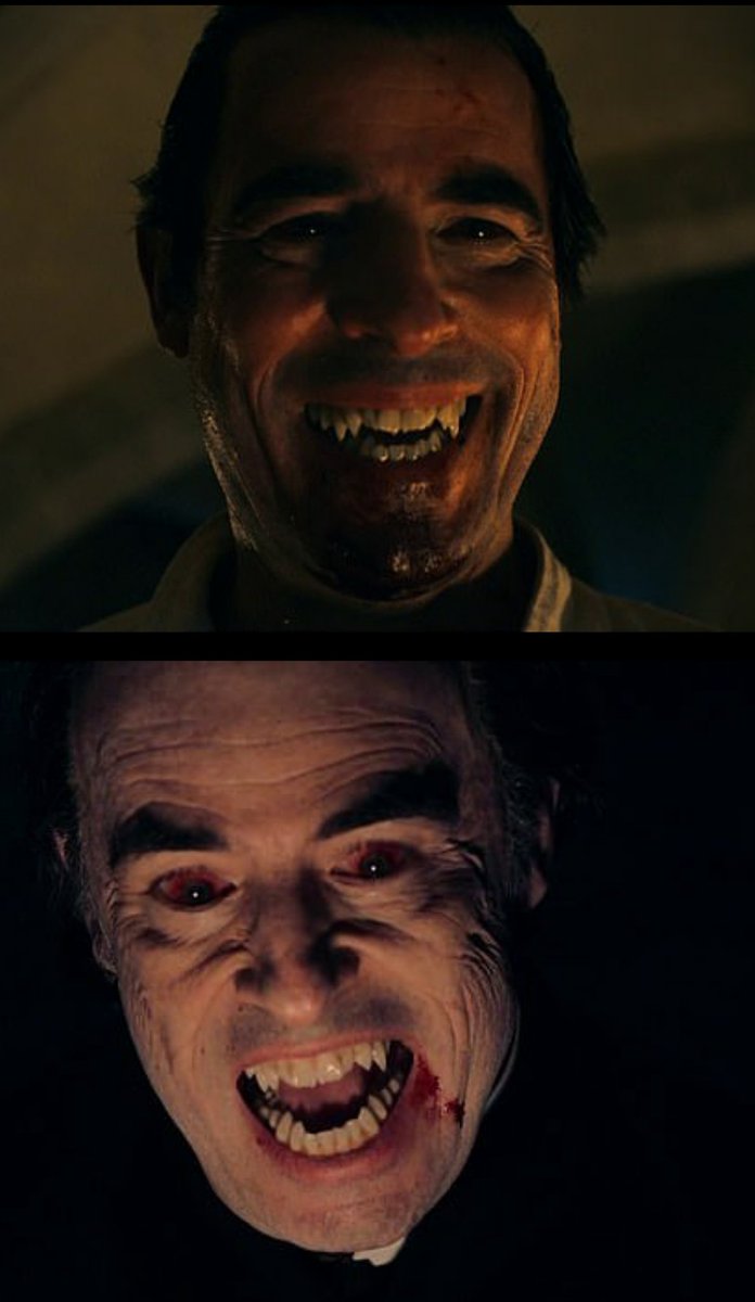 horrorlosers's tweet photo. DRÁCULA (2020) es absolutamente brillante. Una remezcla hiperbólica, irreverente y gore del clásico con un Charles Bang diabólico, sexy y MUY divertido. Moffat y Gatiss hacen un despliegue gótico de body horror decrépito en la mejor ficción sobre la novela de Stoker desde Coppola https://t.co/Sy5oWZQ90w