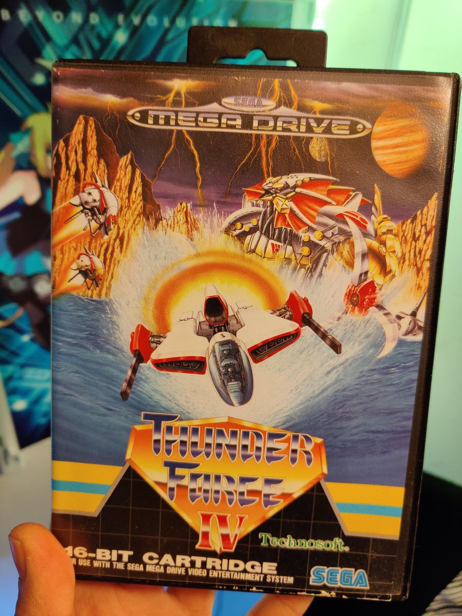 7Ten's tweet image. Ahhh found it. Best #Megadrive shooter! #ThunderforceIV