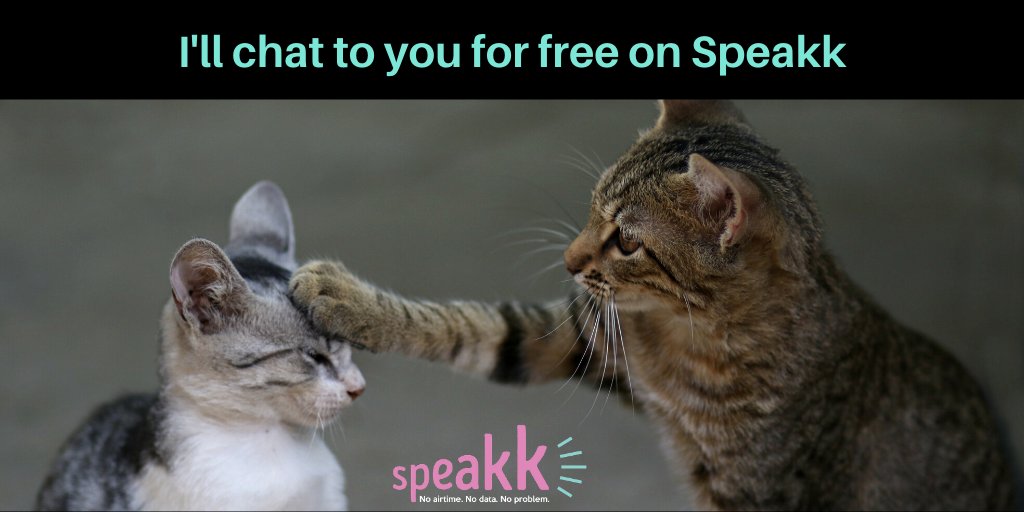 speakkApp's tweet photo. Start the New Year off right by reconnecting with old friends. And best of all, it won't cost you a cent - no data or airtime needed! https://t.co/xriB9414LF