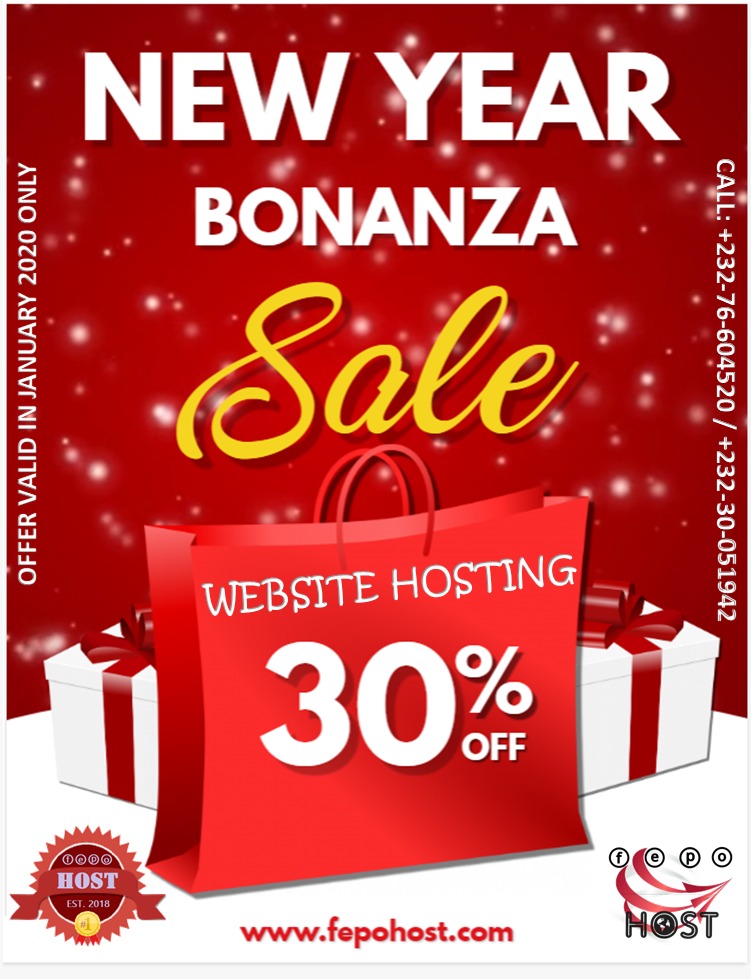 fepoWebHost's tweet photo. #NewYear #Promotion #WebsiteHosting #Bonanza #fepoHOST #fepoWebHost #SLAdverts https://t.co/ZttlKG22Gq