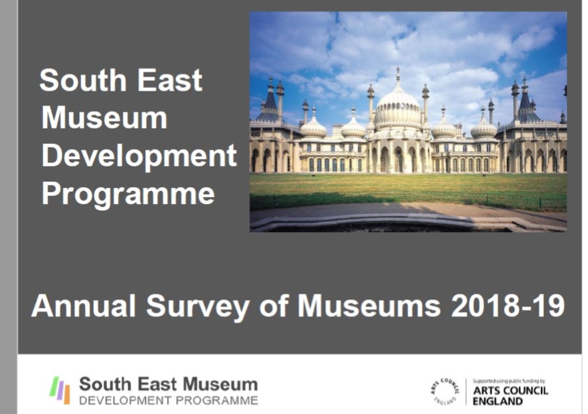 SEmuseumD's tweet image. BREAKING: The Annual Data Survey Report 2018/19 for South East Museums has been published &amp;amp; can be downloaded from our website here 👉 bit.ly/35mjq89
#museums #advocacy #sectorsupport #datadriven #economicimpact