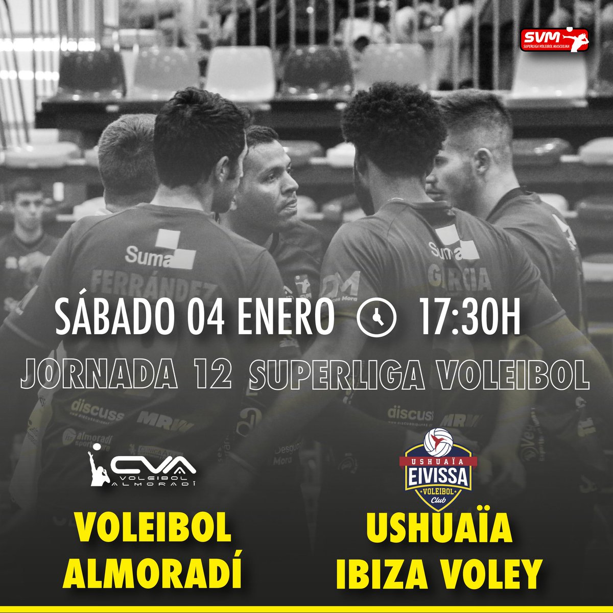 cvalmoradi's tweet photo. 🆕¡Comienza Enero y llega la jornada 12 de la #Superliga! 🆕
Con un cierre por todo lo alto 🔝 con la trabajada victoria ante Vecindario en el último partido de la primera vuelta, nuestro equipo comienza una segunda vuelta con las pilas 🔋cargadas.
#GoCVA
#Almoradi
#Voleibol https://t.co/HGU0HYleI7