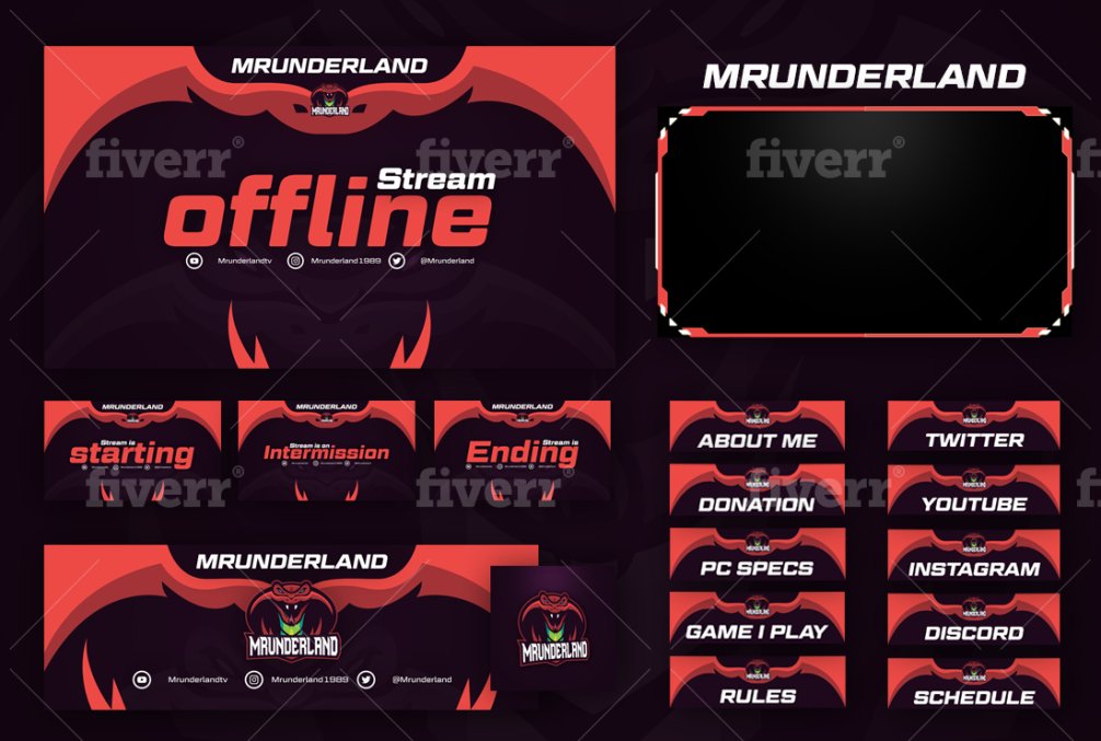 mrunderland's tweet photo. Big shout out to @SixSquadStudio
 for making my awesome design &amp; Logo. Are you looking for something custom and special?

Go check him out! 
https://t.co/8Z7rchw8xU

#designer #design #twitchpanels #twitchlogo #esportdesign #twitch #streamer #newstreamers #marketing #LogoDesign https://t.co/3hoAk8WJ4R