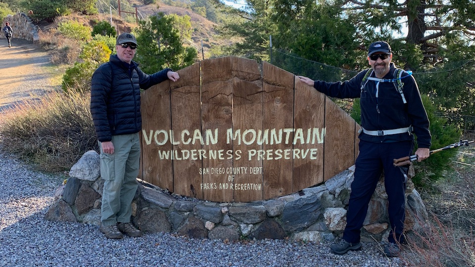 My first #microadventure of #2020 was a #hike at Volcan Mountain on New Year’s Day.  The trail was heavily iced up at the midway point, so we turned around as we forgot our microspikes. But, we found a nearby preserve to log a few more miles before heading back home.