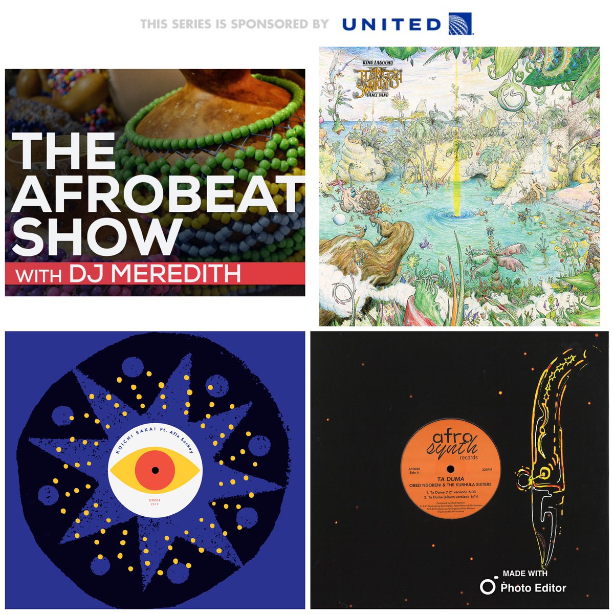 DJMEREDITHBTR's tweet photo. 🎧 https://t.co/kaLTsEWhhy NEW #AfrobeatShow on @BreakThruRadio @united

EPISODE: JINGO

#JourneyThroughSound #Time2Groove @AfriquoiMusic @CymandeOfficial @FatouDiawara @King_Lagoon @koichisakai @LondonAfrobeat @Nubiyantwist @orlandojulius_ @PAOAfrobeat @SamJones @tamarcollocutor https://t.co/v55LOqaS7N
