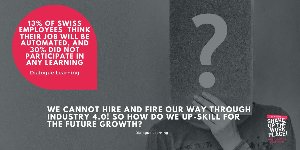 Shakeupthework's tweet photo. Deloitte Voice of the Workforce Switzerland 2018 points to these insights. How do we up-skill for future growth?
#iamashaker #shakeuptheworkplace #unconference #workforce #humanandtech #humancentricleaders #digitalleaders #digitaltransformation #zurich #leadership #FutureofWork https://t.co/wDm0HZd9Eg