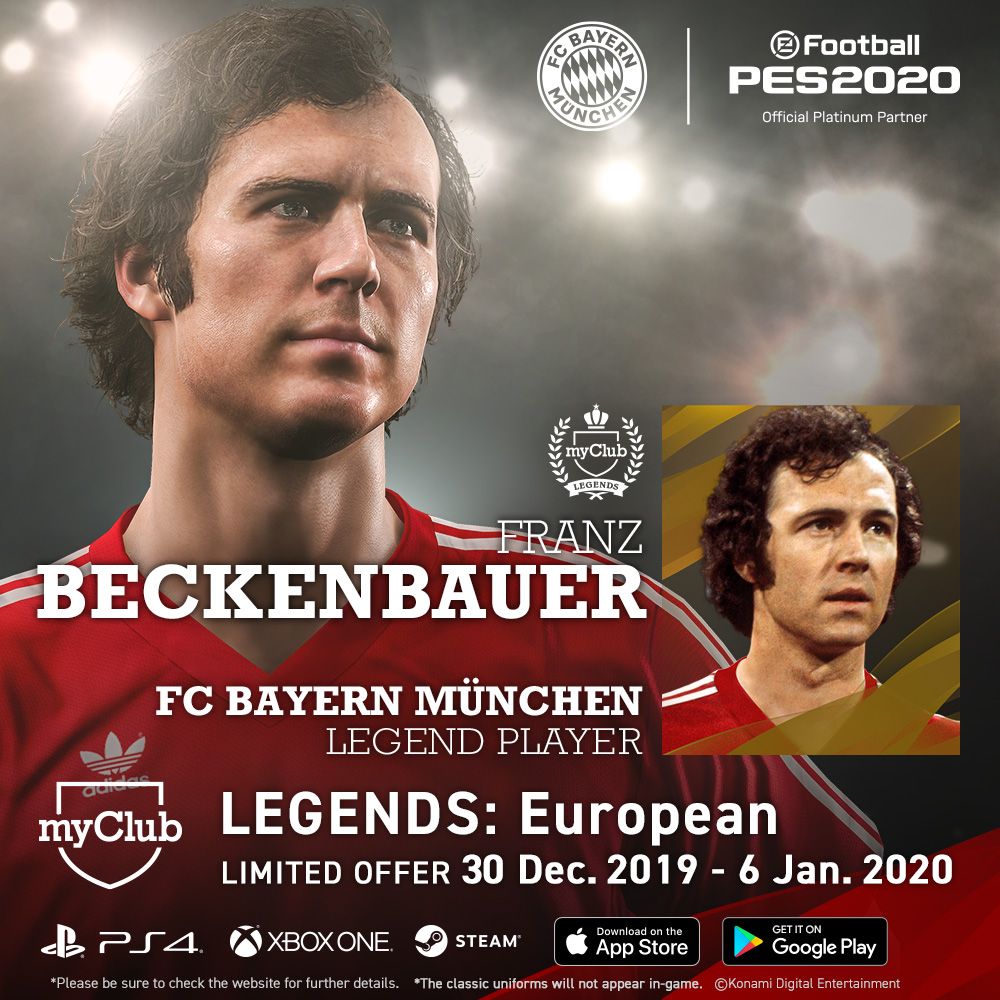 KONAMI_DE's tweet photo. Ein Frohes Neues! 

Zurück aus dem Weihnachtsurlaub wünschen wir einen kaiserlichen Start in 2020!  

#eFootballPES2020 https://t.co/cn0I5CVvpF