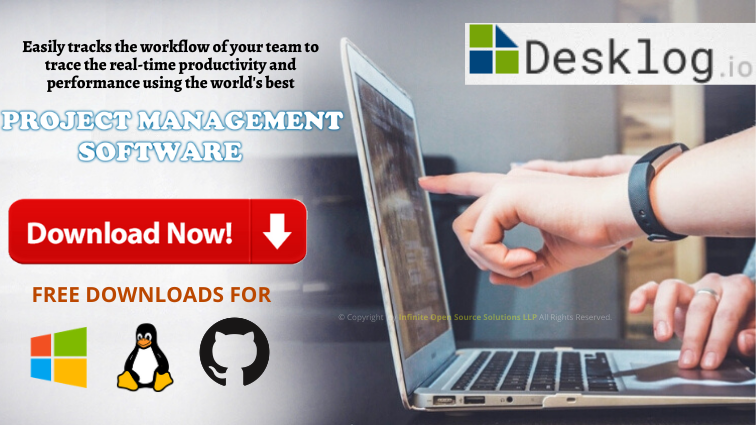 hashioss's tweet photo. Desklog is a #projectmanagement software developed by @hashioss . Download and explore the real-time experience of Desklog from here : https://t.co/PBnHsCeiSj

#projectplanning #softwaredevelopment #Windows #Linux #download #projectmanagementtool https://t.co/mDCcEeneJj