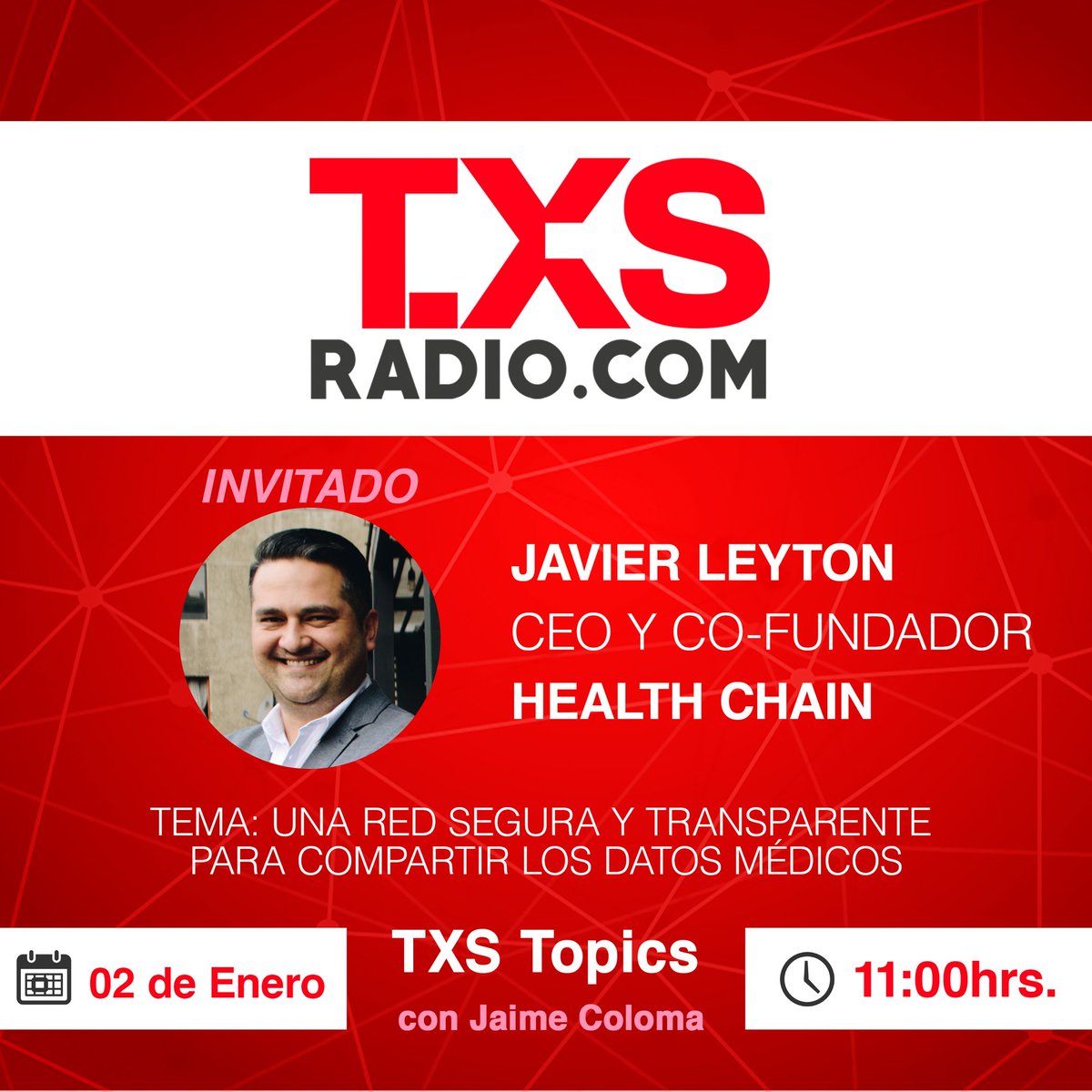 txsradio's tweet photo. Hoy!!!! Viajaremos gracias a la electromovilidad, conoceremos más de nuestro cerebro, analizaremos las brechas en salud y daremos tips para mejorar la seguridad de datos en pymes.
Todo esto en el primer jueves de #TXS2020
Únete a #txsradio!!
Rock+ciencia + tech https://t.co/H1ncj2aoPl