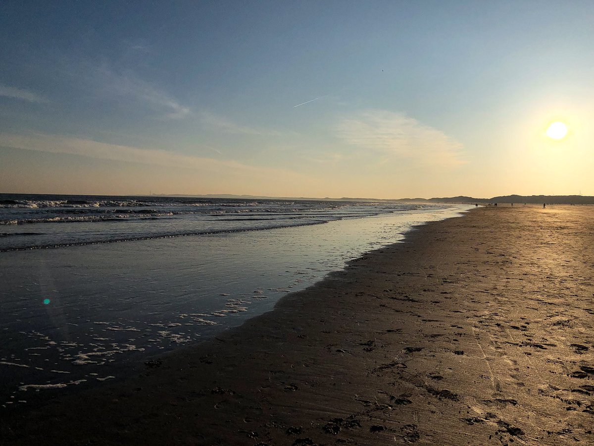 Went for a New Years Day walk on Druridge Bay beach