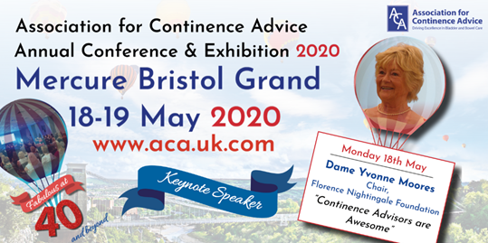 ACP_Continence's tweet photo. We are delighted to introduce Dame Yvonne Moores, Chair of Florence Nightingale Foundation as our Monday Keynote speaker for #ACAConf 2020! Don’t miss out on this valuable session and secure your place today at https://t.co/eLlTOOaxNx #conference #education #nursing https://t.co/zNSWrGK6E8