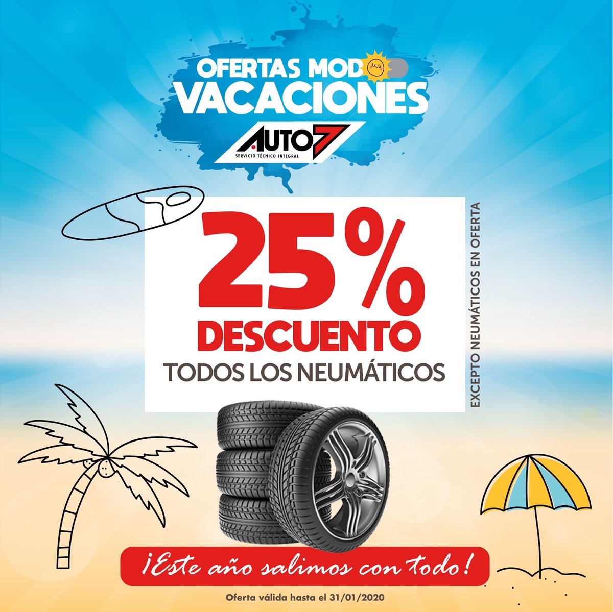Auto7_Chillan's tweet photo. 👍¡¡¡Muy buenos días!!! Y desear a todos un gran año 2020.
Comenzamos en #ModoVacaciones, con espectaculares ofertas todo el mes. Te invitamos a visitarnos desde las 9:00 hasta las 19:00 hrs. 🚗🚕🚙🚛 https://t.co/EUsKUBUG0p