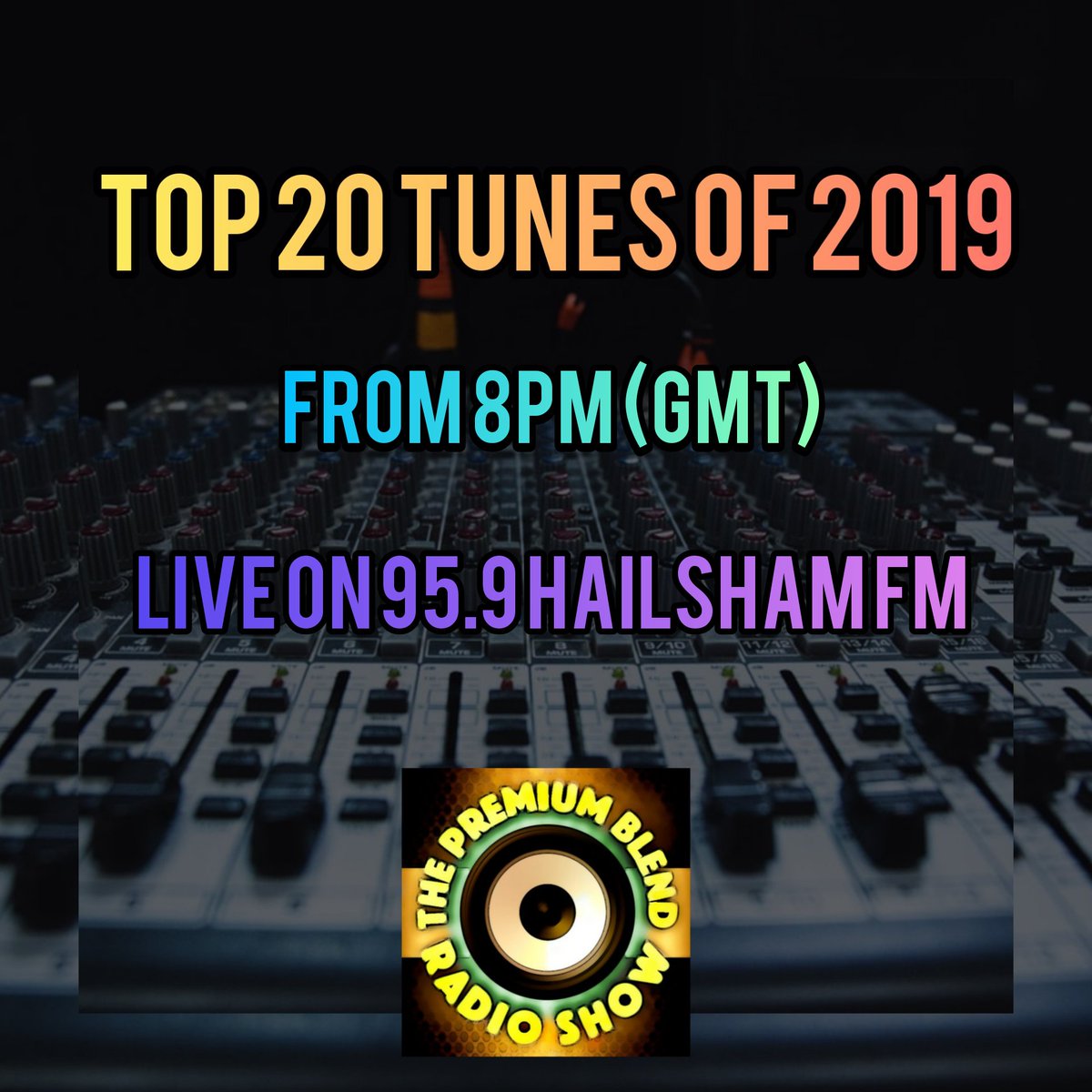 PremiumBlendRad's tweet image. Are you looking for 2 hours of the finest independent tunes of 2019?

Then look no further as tonight at 8pm (GMT) we'll be dropping the #Top20TunesOf2019 on 95.9 @hailshamfm

Tune in via 95.9FM or ThePremiumBlendRadioShow.co.uk 

#Unsigned #EmergingArtists #IndieRock #AltRock #Hailsham