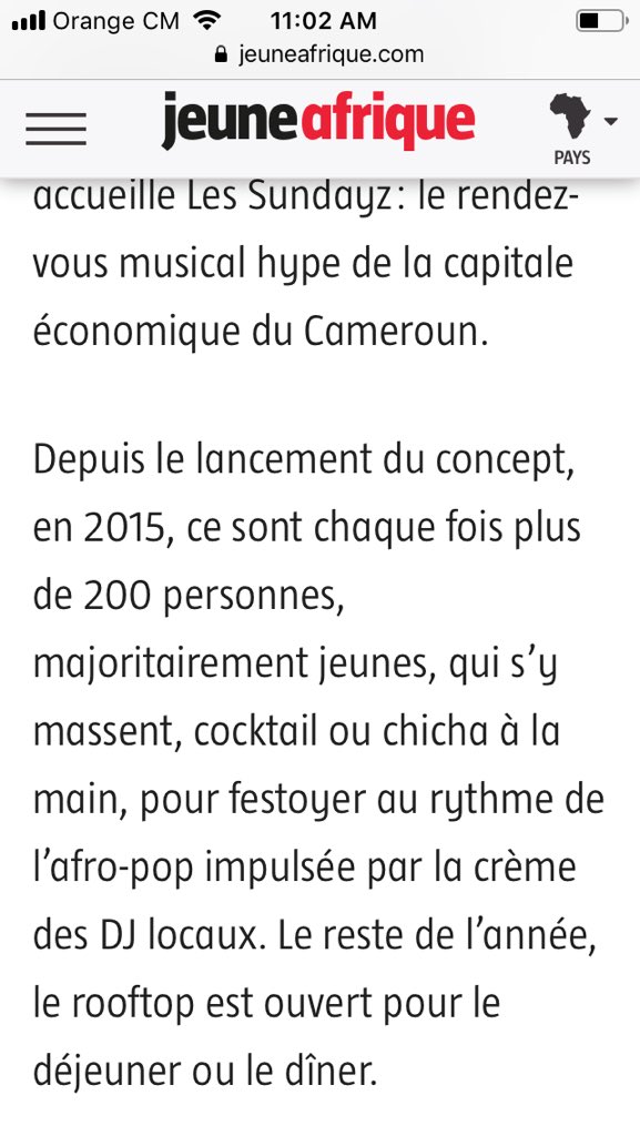 CmrSundayz's tweet photo. Ce n’est pas le travail qui paye, c’est le travail bien fait qui paye.
@jeune_afrique
#WeLoveSundayz & #WeAreSunders https://t.co/vh3i8h0azF