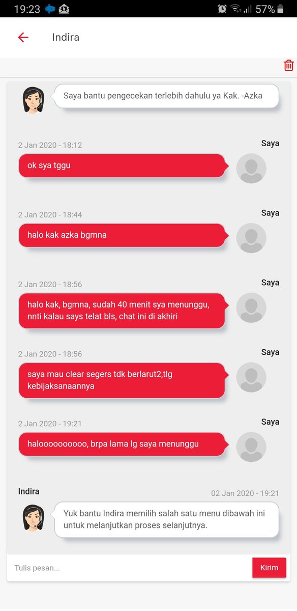 rihanfirdaus's tweet photo. sudah 1 jam menunggu , tiba2 saya hrs chat dr awal lg?tolong CS nya diajari tata krama @IndiHome , terima kasih atas pelayanan nya yg buruk https://t.co/1Qxyh4AagT